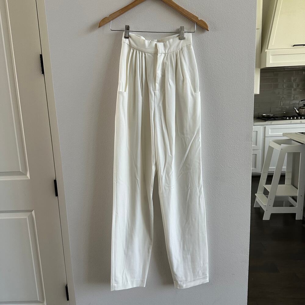 Ronny Kobo Leone Pleated Pant Size XS NWOT